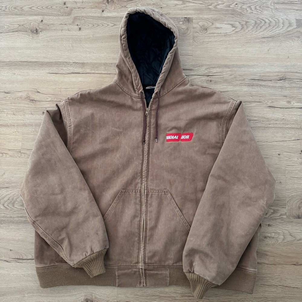 Vintage 90’s Y2K Dickies Duck Canvas Hooded Work Jacket